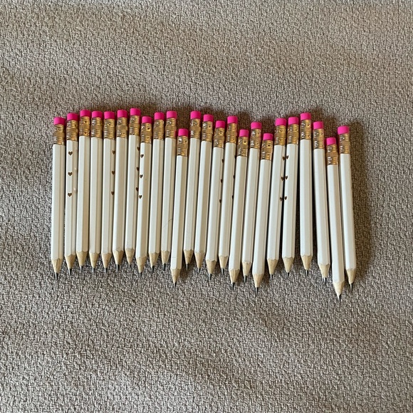 Other - Mini heart pencils